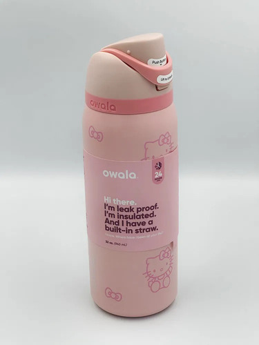 Edición Especial De Shui Owala Free Sip, 32 Onzas, Kitcat