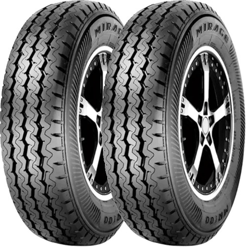 Kit de 2 llantas Mirage Semi -STteel MR100 195/80R15 106/104 R