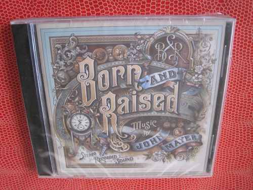 John Mayer Born And Raised 2012 Cd Original Columbia Sonycol