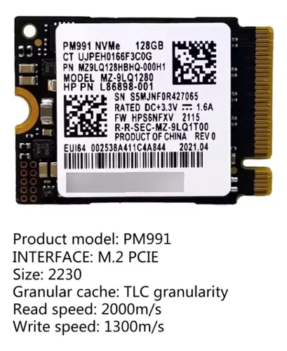 PM991 NVMe 256GB M.2 SSD 4枚セット【②0212】 Amazon | Sаmsug 256GB PCIe NVMe 2230 SSD (PM991) (OEM) 30mm