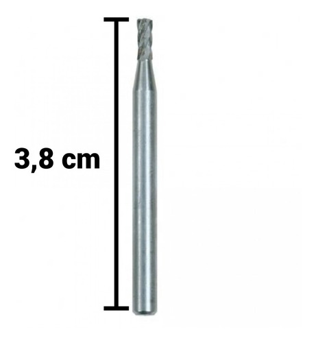 Imagem 4 de 8 de Kit Escariadores Paralelo Ref 193 + Ref 196 Haste 1/8 Pol