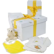 Comprar Set Nacimiento Bebé Regalo Recien Nacido Ajuar Esponja Ducha