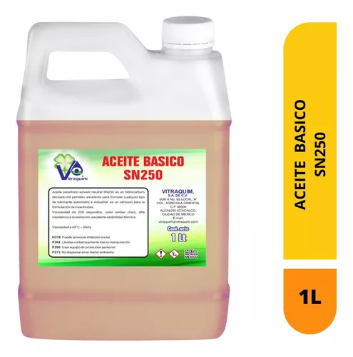 Aceite Basico Sn250 1 Litro Para Hacer Aceites Materia