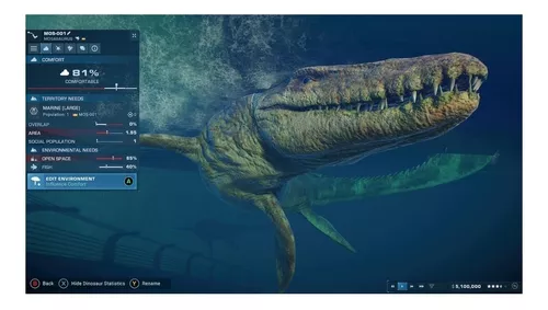 Jogo Mídia Física Original Jurassic World Evolution Para Ps4