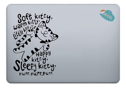 Laptop Portatil Stickers The Big Bang Theory Kitty Mod2