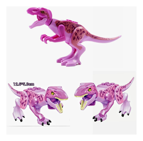 Kit 12 Figuras Dinosaurios Jurásico Indominus Rex Pteranodon