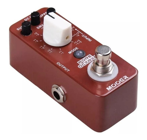 Pedal de efeito Mooer Micro Pure Octave  marrom