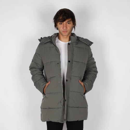 Campera Camperon Hombre Capucha Desmontable Oldtown Polo