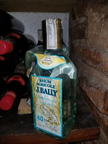 Ron Agrícola De Martinica J. Bally Exclusivo 50 Años