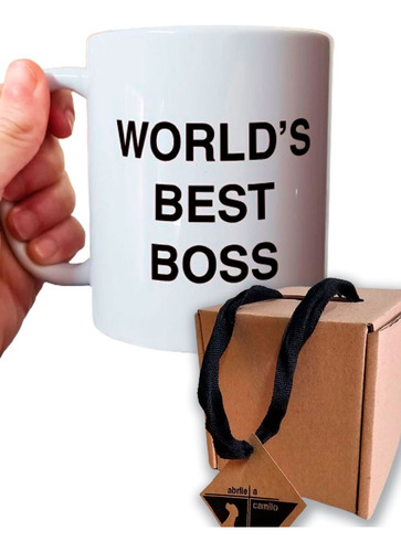 Taza The Office World's Best Boss Cerámica Importada