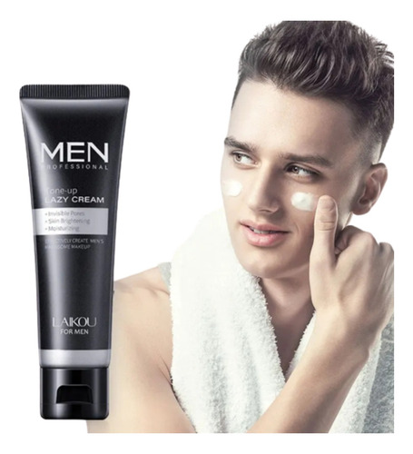 Crema Correctora Facial Para Hombre 50g Cubre Imperfecciones