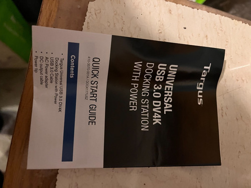 Docking Universal 3.0 Targus (Usado)