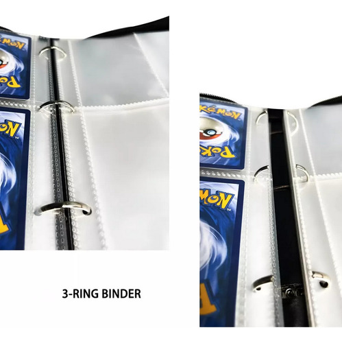 Pokemon Tcg: Carpeta Pokebola Pikachu 50 Folios 4 Bolsillos Pokebola Pikachu Español