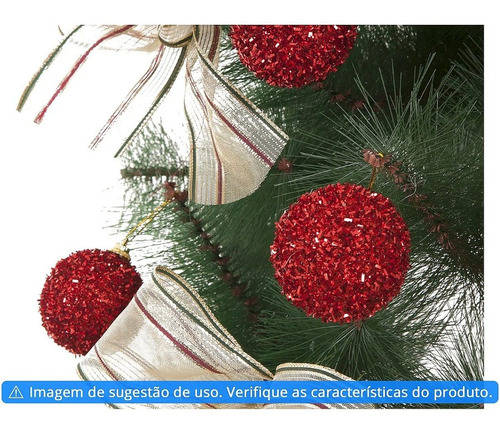 Kit 18 Bolas P/ Árvore De Natal - Vermelho Com Glitter 5,5cm | MercadoLivre Kit 18 Bolas P/ Árvore De Natal - Vermelho Com Glitter 5,5cm | MercadoLivre