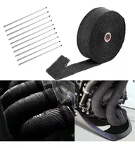 Comprar Cinta Termica Aislante Para Escapes Headers Wrap Negro 