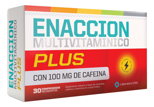 Suplemento Dietario X30cmp Multivitaminico Plus Enaccion