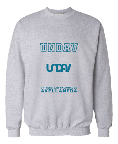 Buzo Cuello Redondo Universidad Nacional De Avellaneda Undav