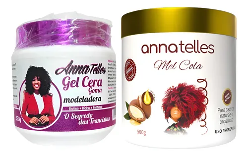 Gel Definidor Cachos Antifrizz Hidratação Definição Mel Cola