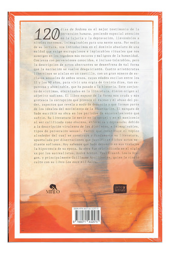120 Días De Sodoma/marqués De Sade/edición Ilustrada De Lujo