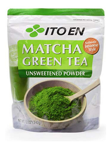 Té Verde Matcha Ito En, Polvo Matcha Japonés, Sin Azúcar, 12