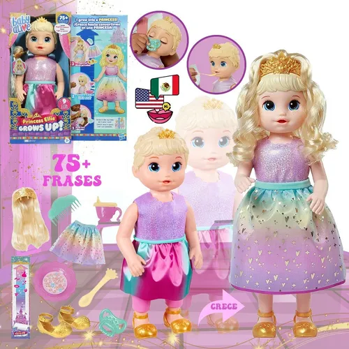 Baby Alive Princesa Mu eca Crece De Verdad 75 Frases