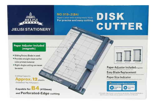 Cizalla Rotativa Disk Cutter Tamaño B4 Para Aprox.12 Hjs