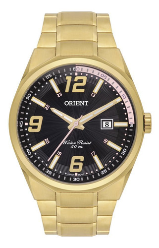 Relógio Orient Masculino Neosport Mgss1264 Dourado 50m