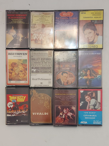 Lote Cassettes X20 - Varios Artistas 