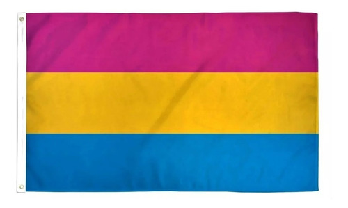 Bandera Orgullo Pansexual Comunidad Lgbt 150 X 90cm G-210