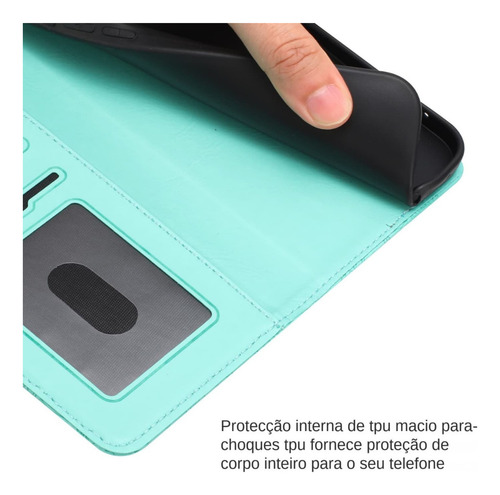 Funda De Piel Para Samsung A06 A16 A05 A15 A25 A35 A55 A14 A24 A34 A13 A12 A32 Con Estampado Floral Estampado, Funda Magnética