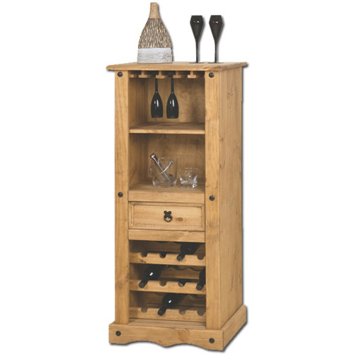 Mueble - Bar - Bodega - Botellero - Madera - Living - Lcm