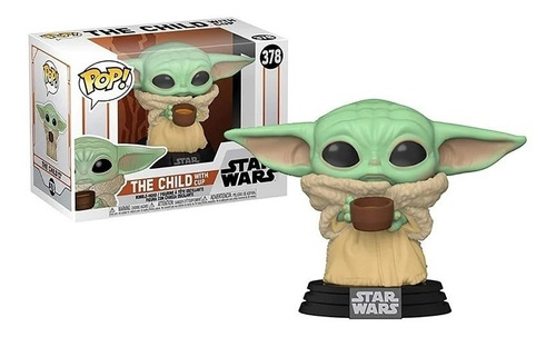 Funko Pop Nuevo Vinilo 10cm Star Wars- The Child With Cup