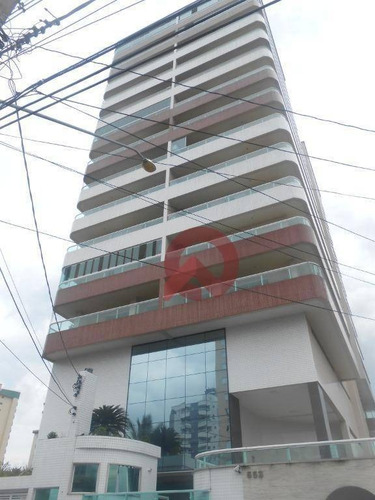 Imagem 1 de 28 de Apartamento Com 3 Dormitórios À Venda, 107 M² Por R$ 550.000 - Vila Guilhermina - Praia Grande/sp - Ap3385