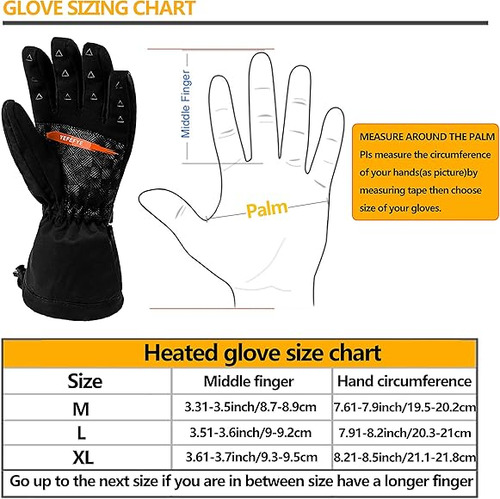 Guantes Calefactados Para Hombre O Mujer Talla L 5000mah
