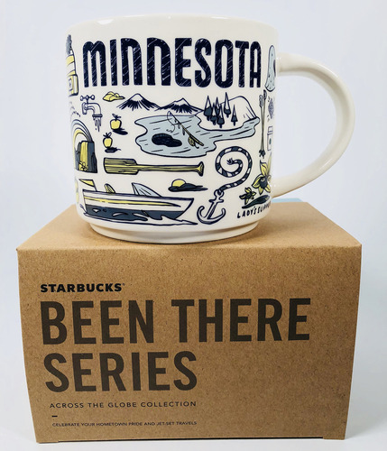 Starbucks Coleccion Minnesota Mug Been There Serie Across