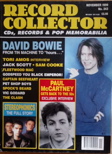 Record Collector # 243 David Bowie Paul Mccartney Tori Amos