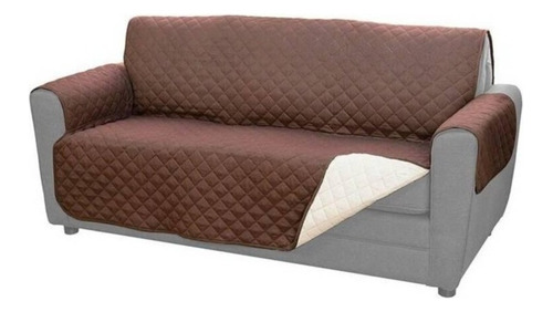 Funda Cobertor Cubre Sofa Protector Reversible 3 Cuerpos