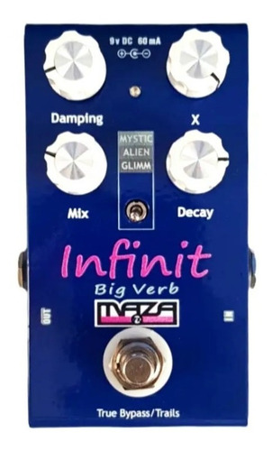 Pedal De Efecto Reverb Infinit Big Verb Mazafx