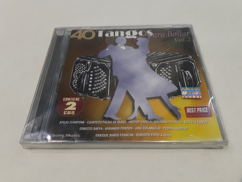 40 Tangos Para Bailar Vol. 2 - 2cd 1998 Nuevo Nacional