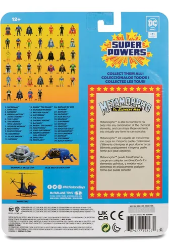 Mcfarlane Toys - Figura De Acción Dc Super Powers Metamorpho