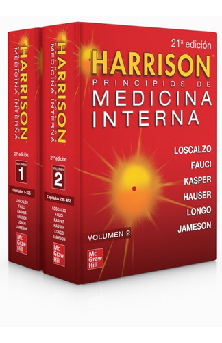 Medicina Interna De Harrison- 21 Ed. / 2 Tomos