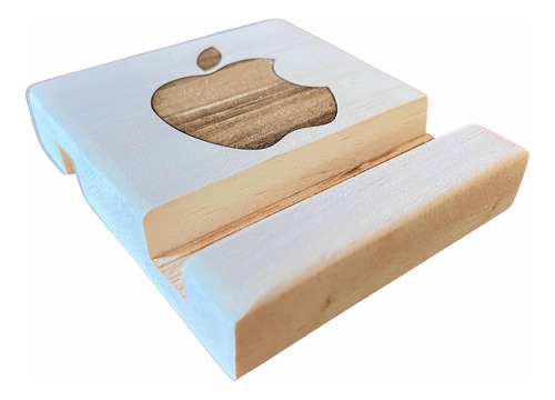 Soporte Portacelular Base De Madera De Pino 20 Pzas