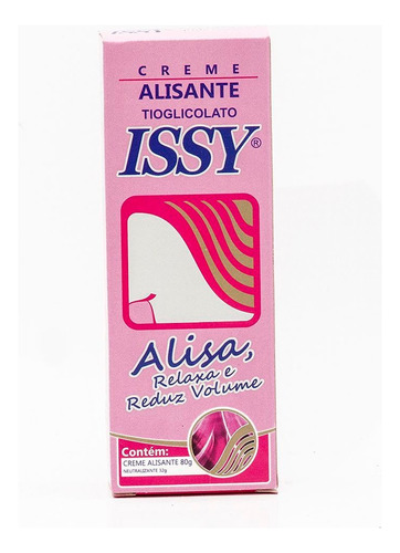 Creme Alisante Issy Tioglicolato 80g + Neutralizante 32g