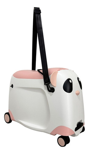Maleta Con Forma De Panda, Sirve Como Carrito Para Montar