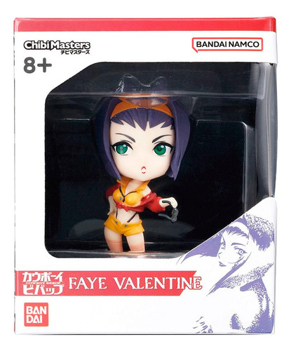 Figura Bandai Cowboy Bebop Edward Faye Valentine 8cms