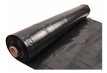 Rollo De Plástico De Ferreteria Negro 2 Metros Lineales