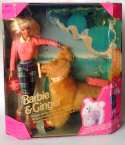 Barbie Y Ginger 1996 Mattel 17116 En Su Caja Original