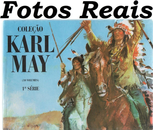 Livro Coleção Karl May - 10 Volumes ( Box Novo )