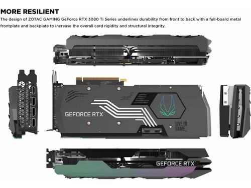 Zotac 3080 Ti Holo Amp (Usado)