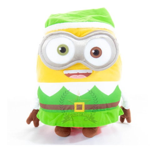 Peluche Gigante Minions Bob Navidad Elfo  Golden Toys